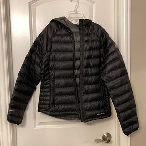Eddie Bauer Black Jacket with Hoodie